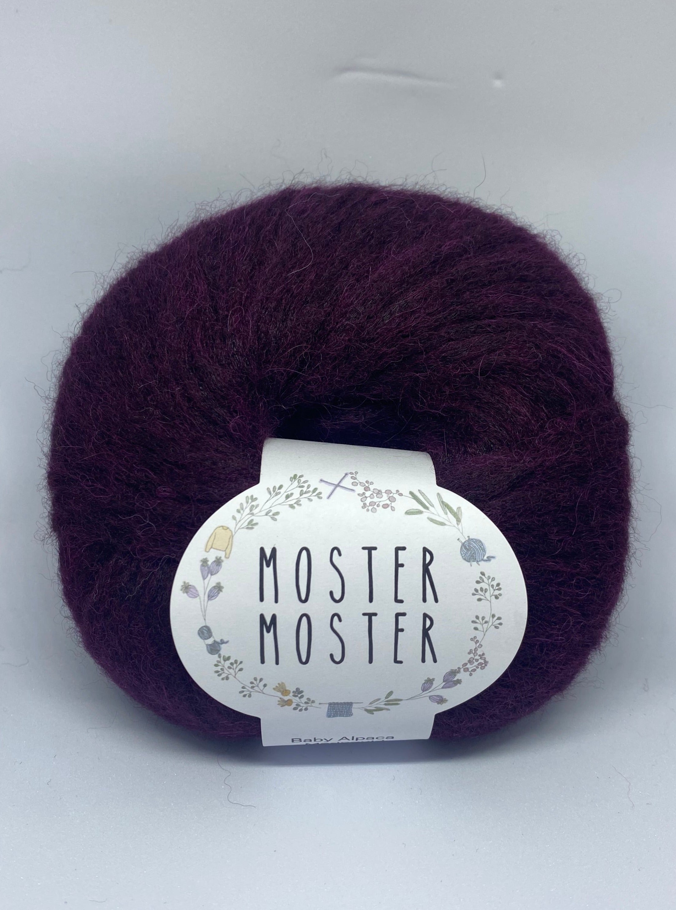 AUBERGINE (BABY ALPACA MERINOWOOL)
